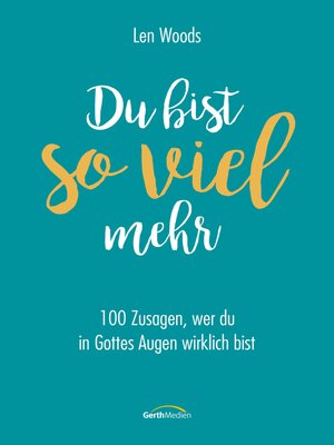 cover image of Du bist so viel mehr